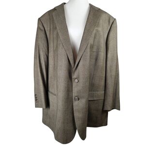 Men's Brown Glen Plaid Blazer